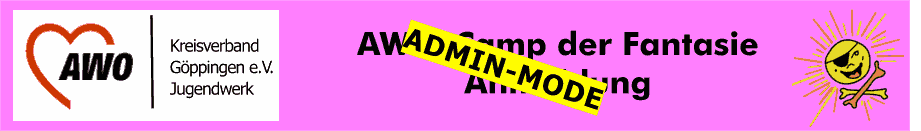 AWO Camp der Fantasie ADMIN